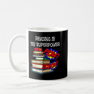 Lesen ist mein Super-Power Superheran Bestes Engli Kaffeetasse