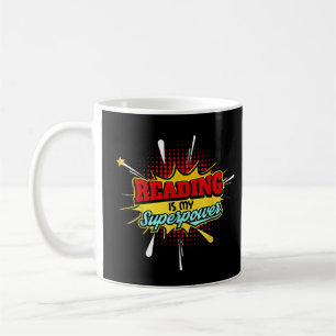 Lesen ist mein Superpower-Shirt, buchen Sie T - Sh Kaffeetasse