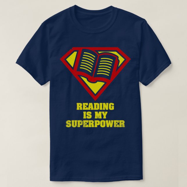 Lesen ist mein Superpower Shirt Essential TShirt (Design vorne)