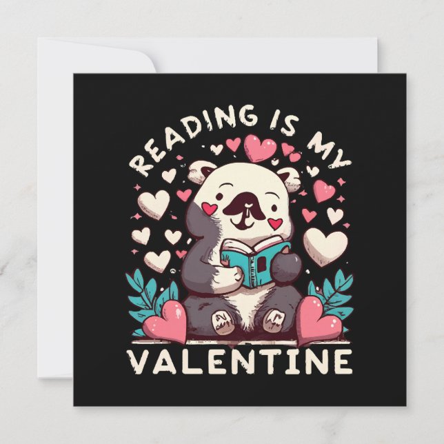 Lesen ist mein Valentinstag (Vorderseite)