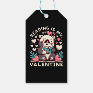Lesen ist mein Valentinstag Geschenkanhänger