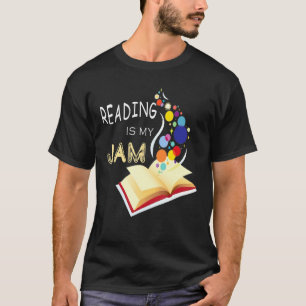 Lesen ist meine Jam Funny I-Liebe, Bücher zu lesen T-Shirt