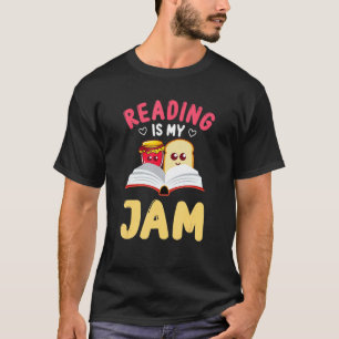 Lesen ist meine Jam Funny I Liebe, Bücher zu lesen T-Shirt