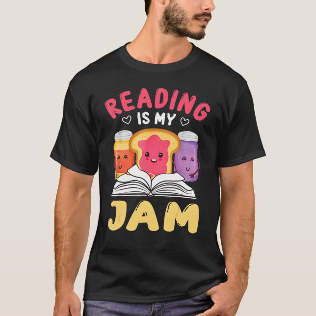 Lesen ist meine Liebe, Bücher zu lesen Lehrerin Ki T-Shirt (Vorderseite)