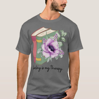 Lesen ist Meine Therapie 17 T-Shirt