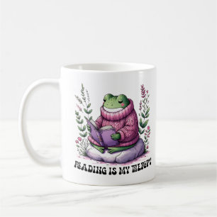 Lesen ist meine Therapie Kaffeetasse