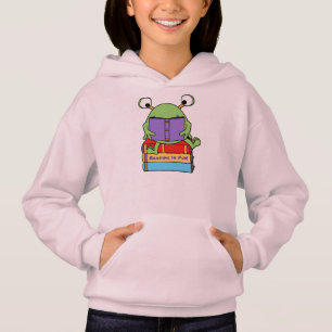 Lesen ist Spaß am Niedlichen Buch liebend Alien Ho Hoodie