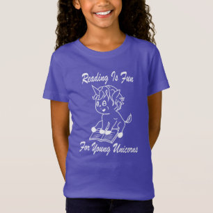Lesen ist Spaß für junge Einhörner T-Shirt - WL