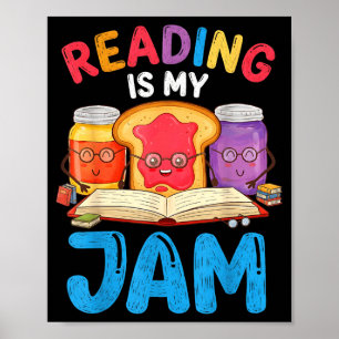 Lesen ist super lustig, ich liebe es, Bücher zu le Poster