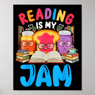 Lesen ist super lustig, ich liebe es, Bücher zu le Poster