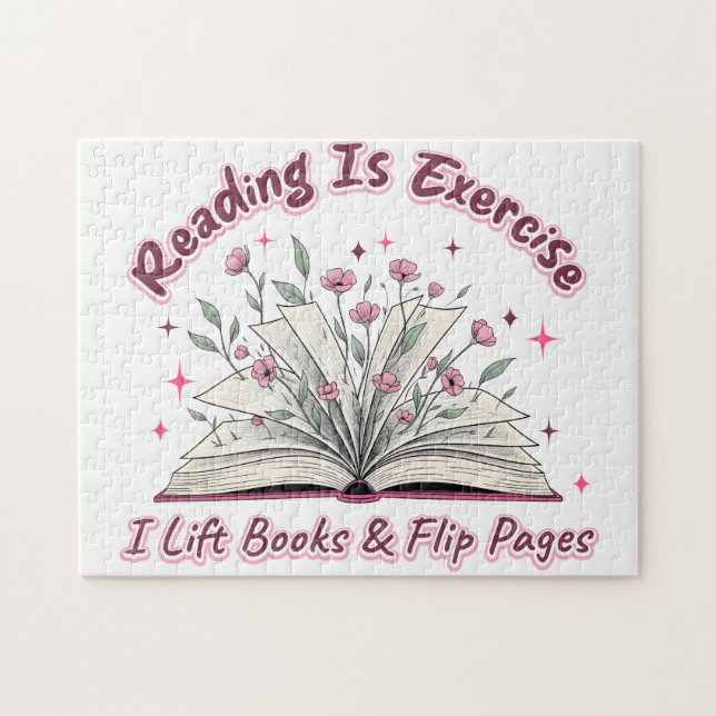 Lesen ist Übung... Puzzle (Horizontal)