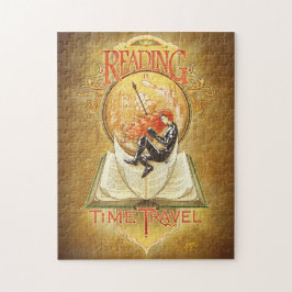 Lesen ist Zeitreise Puzzle