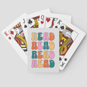 Lesen lesen Lesen Spielkarten