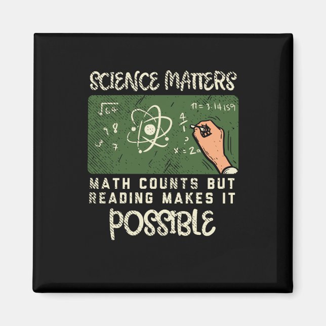 Lesen - Lesen macht es möglich Magnet (Vorne)