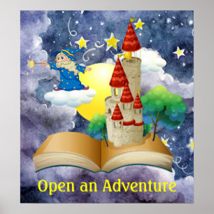 Lesen - Literaturplakat - SRF Poster