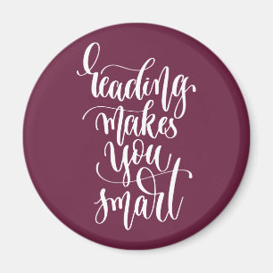 Lesen macht Sie intelligent Magnet