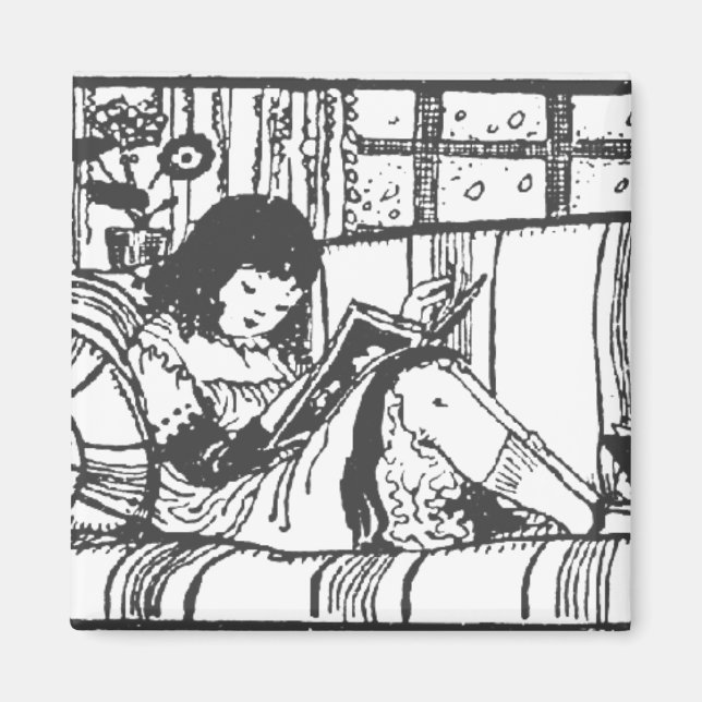 Lesen mit Dolly Magnet (Vorne)