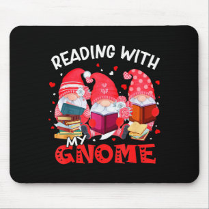 Lesen mit meinen Gnomies-Büchern Bibliothekarin Va Mousepad