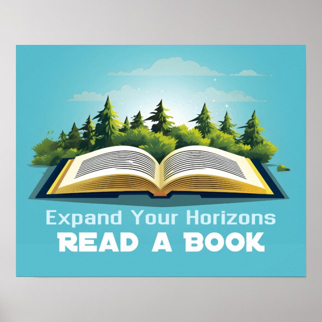 Lesen motivierend poster (Vorne)