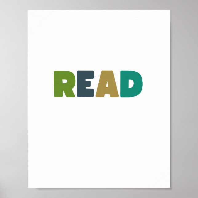 lesen. Poster & Prints (Vorne)