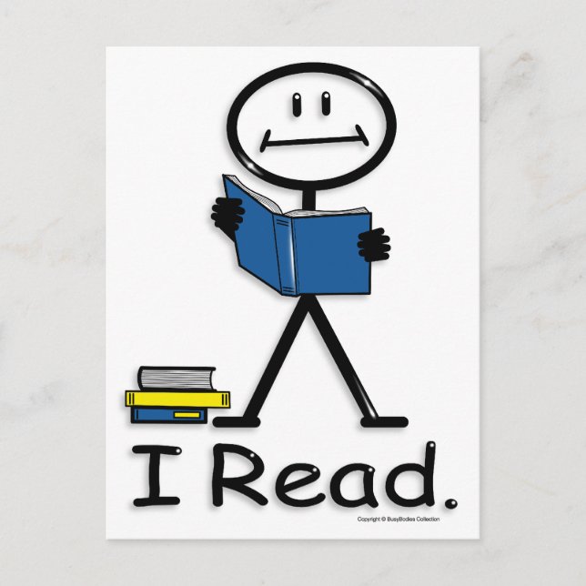 Lesen Postkarte (Vorderseite)