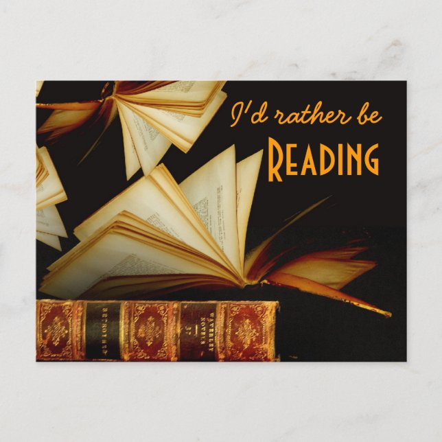 Lesen Postkarte (Vorderseite)