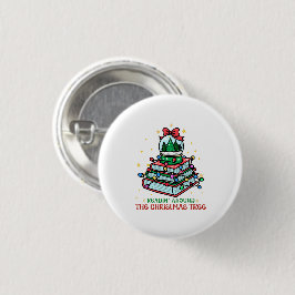 Lesen rund um den Weihnachtsbaum-Feiertag Button