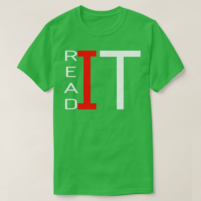 Lesen Sie 4 T-Shirt (Design vorne)