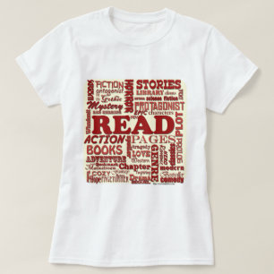 Lesen Sie alle über es rot! T-Shirt