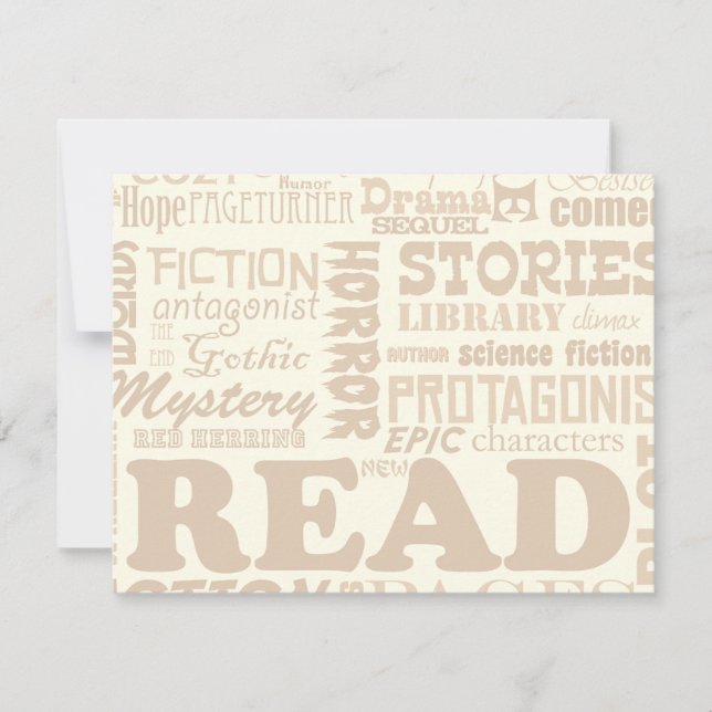 Lesen Sie alles darüber! (Vorderseite)