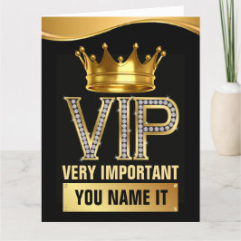 LESEN: SIE benennen es VIP Karte