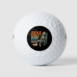 Lesen Sie Bücher mit freundlichem Bleibe seltsames Golfball