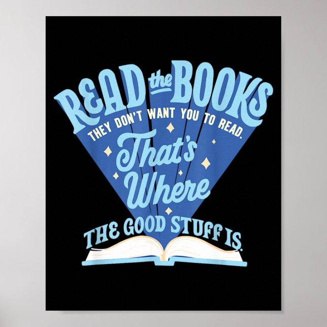 Lesen Sie das Buch, das Sie nicht lesen sollen Poster (Vorne)