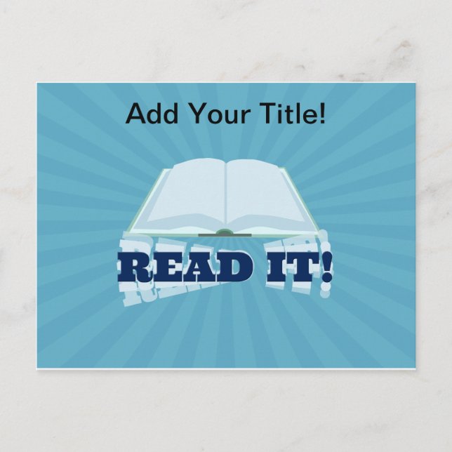 Lesen Sie das Buch hier Postkarte (Vorderseite)