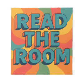 Lesen Sie den Zimmerretro Notizblock