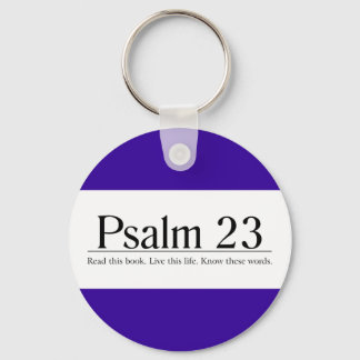 Lesen Sie die Bibel Psalm 23 Schlüsselanhänger