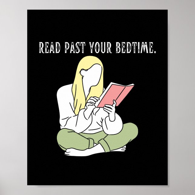 Lesen Sie die Zeit, die Sie verbringen Poster (Vorne)