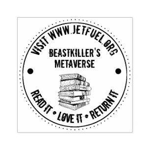 Lesen Sie es Liebe Es gibt es Personalisiert Gummistempel