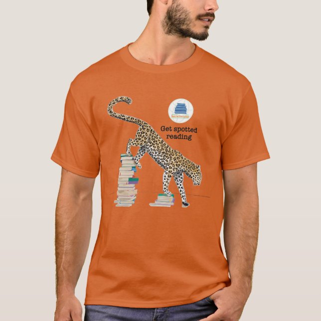 Lesen Sie Gepunkteten Leopard-T - Shirt (Vorderseite)