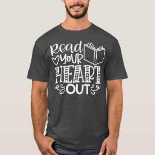 Lesen Sie Ihr Heft Out Buch Lover Buch Nerd School T-Shirt