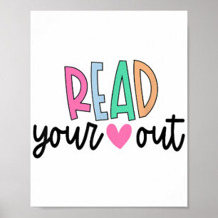 Lesen Sie Ihr Herz Niedlich für Lehrerin Frauen Li Poster