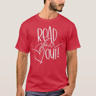 Lesen Sie Ihr Herz raus - Funny Book Lovers Gesche T-Shirt