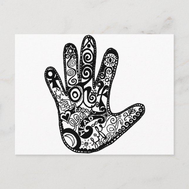 LESEN SIE IHREN PALM POSTKARTE (Vorderseite)