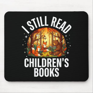 Lesen Sie Kinderbücher - Waldtier Eulenbuch Mousepad