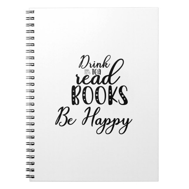 Lesen Sie Kunst Drink Tee Lesen Sie Bücher sind gl (Vorderseite)