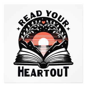 Lesen Sie Lover Lesen Sie Ihren Heft Out Book Nerd Fotodruck