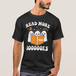 Lesen Sie mehr Booooks Niedlich Ghost Read more Bo T-Shirt