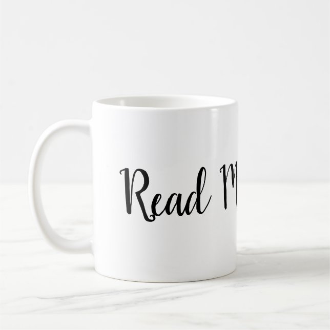 Lesen Sie mehr Buch-Tasse Kaffeetasse (Links)
