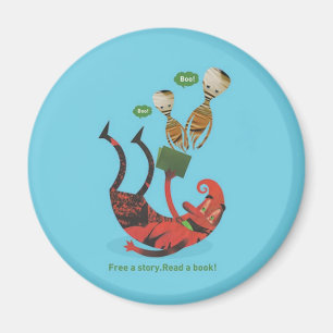 Lesen Sie mehr Bücher Magnet