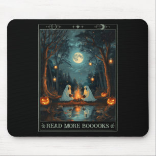 Lesen Sie mehr Bücher Niedliche Spooky Ghost Leses Mousepad